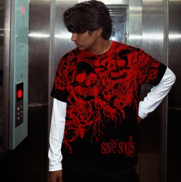 Unisex AOP Oversized Tee